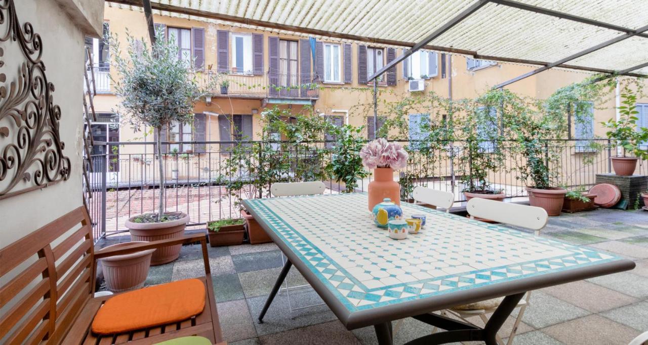 Joivy Apt For 6 With Big Terrace In Milan Centro Storico Exteriér fotografie