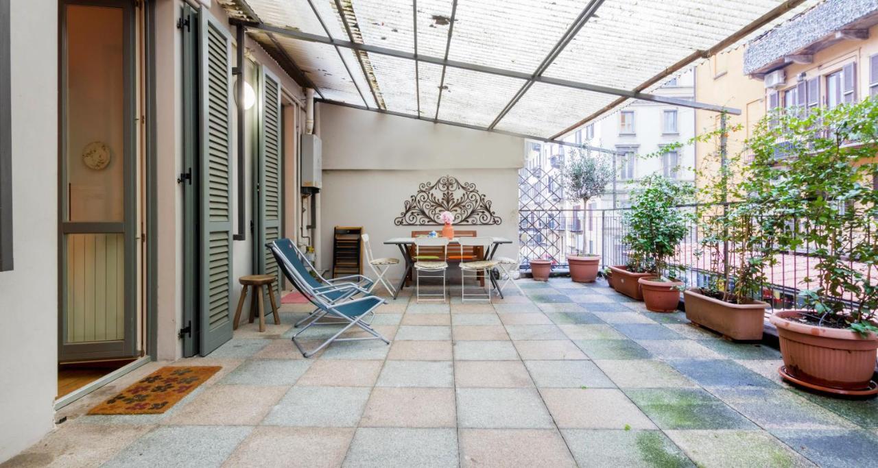 Joivy Apt For 6 With Big Terrace In Milan Centro Storico Exteriér fotografie